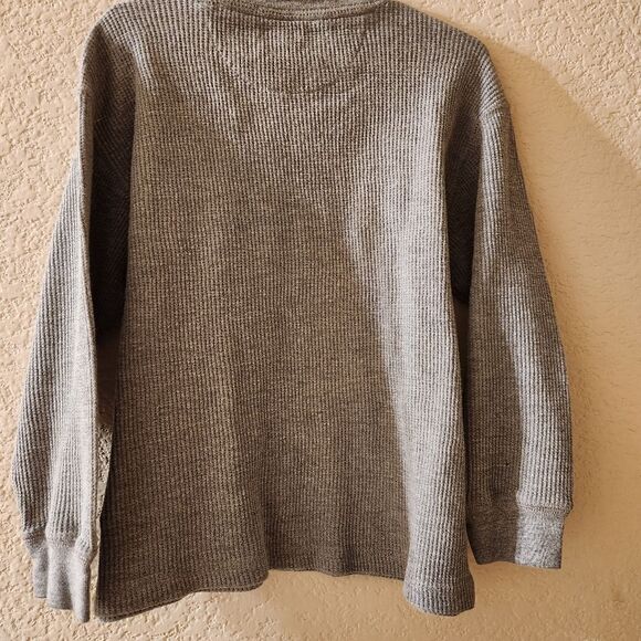 Boys xsm 4-5 grey long sleeve shirt - Picture 3 of 4